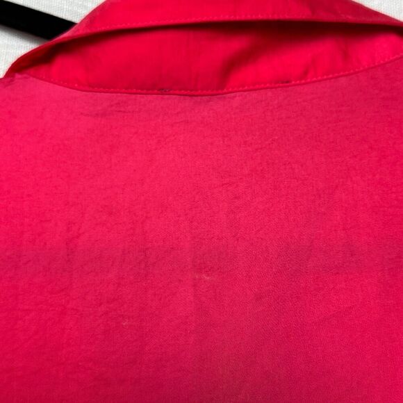 2/$30 Alison Dominy Pink Popover Shirt Blouse Tunic Size 20 Loose Fit Office NWT - Picture 11 of 12